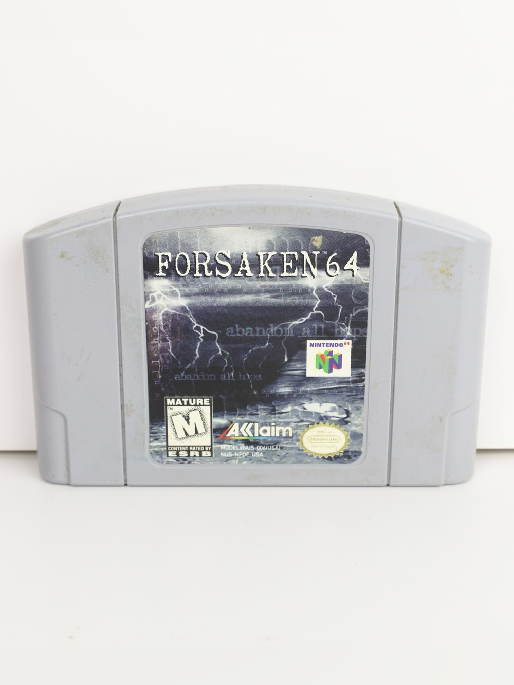 Forsaken 64 Nintendo 64 N64 Game Cartridge Tested Working Only